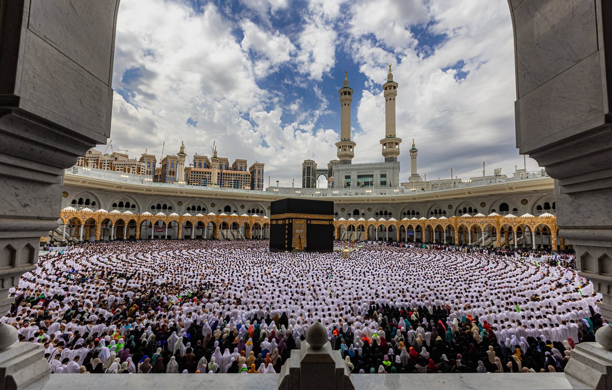 The Grand Mosque in Makkah where Sa'i is performed between Safa and Marwah